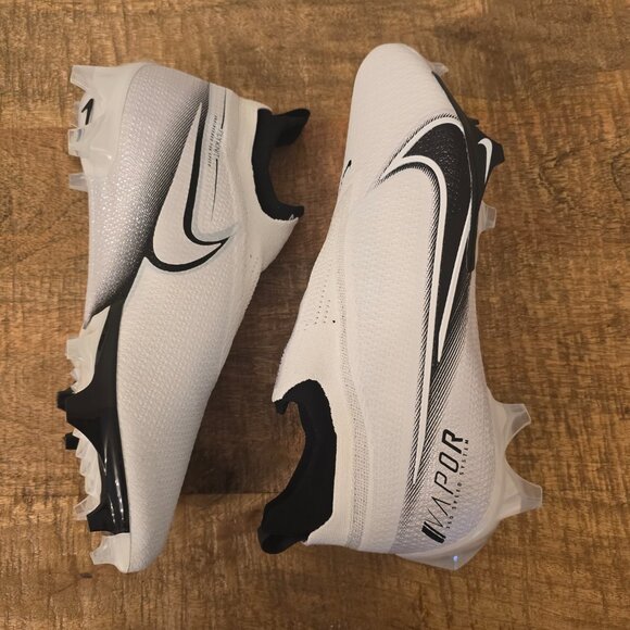 Nike Vapor Edge Elite 360 Flyknit Football Cleats White CV6317-100 Wide Fit main image 10